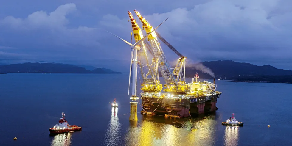 Saipem played a role in Hywind Scotland.