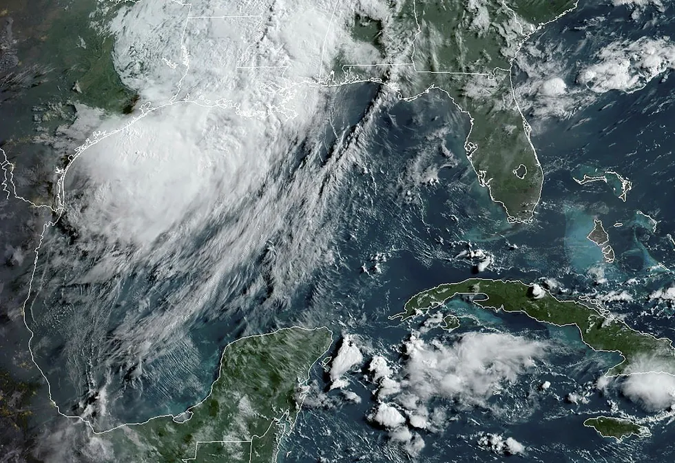 Hurricane Barry: dissipated into a tropical storm after making landfall in the state of Louisiana over the weekend
