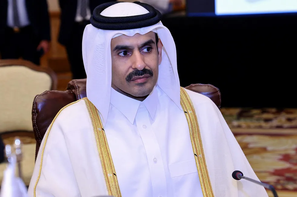 Saad Sherida Al Kaabi, chief executive of QatarEnergy.