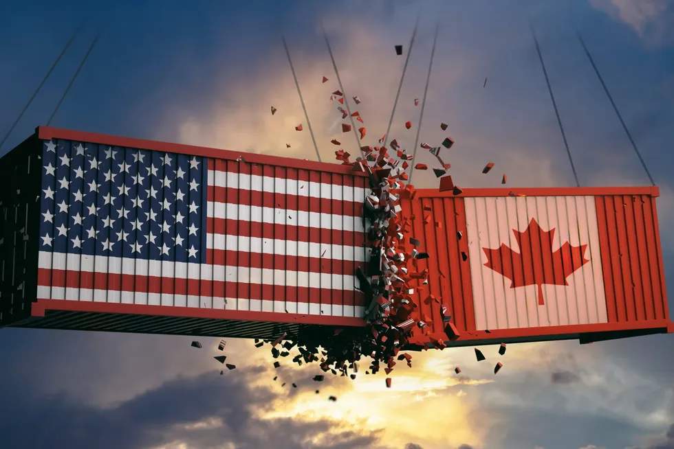 The Trump administration has touched off a new trade way with Canada and Mexico.