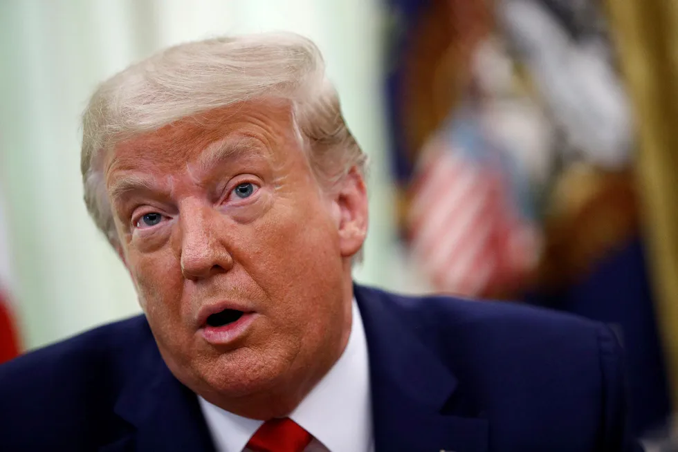 Rolling back environmental protections: US President Trump