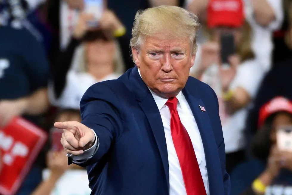 Incoming US president Donald Trump.