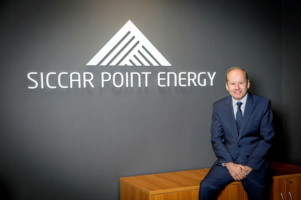 Delay: Siccar Point chief executive Jonathan Roger
