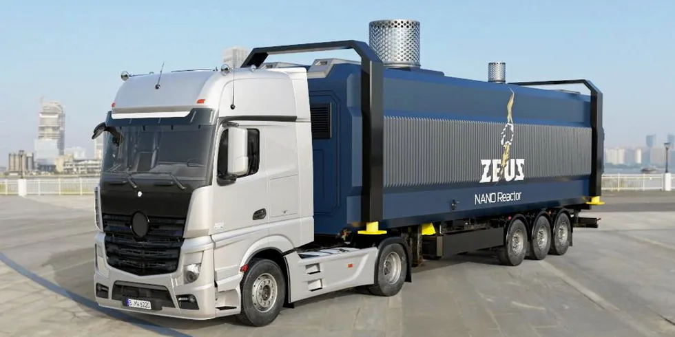 . Rendition of Nano Nuclear's Zeus microreactor.