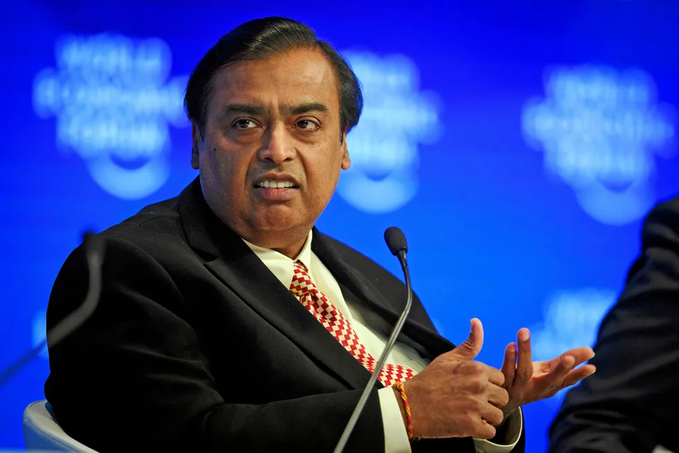 MJ development: Reliance Industries chairman Mukesh Ambani.