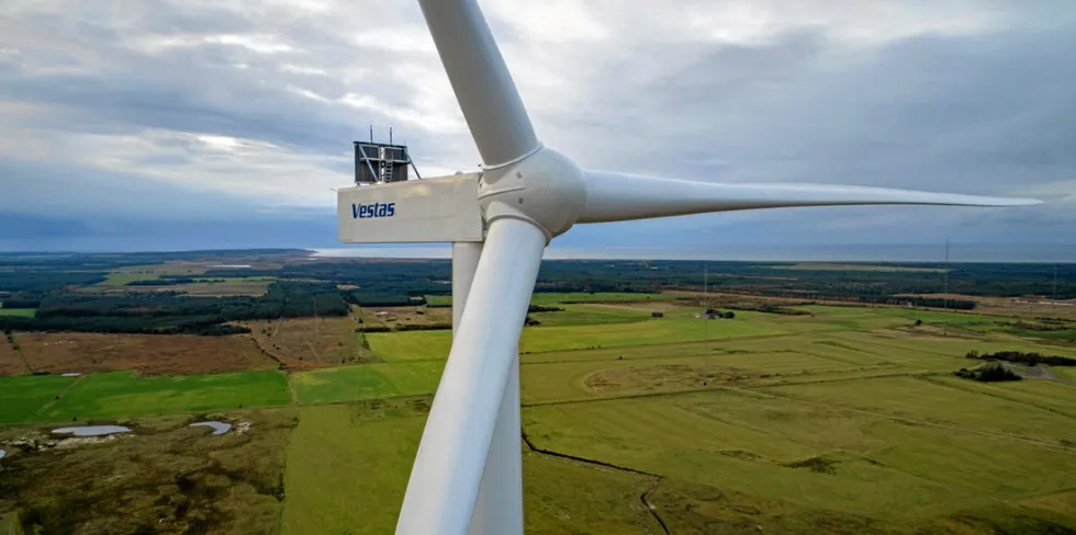 Vestas will deliver its giant V162 machines to Finland.