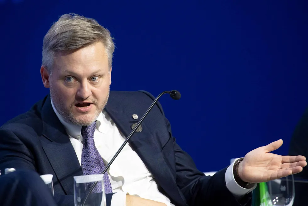 Kaskida goal: BP chief executive Murray Auchincloss.