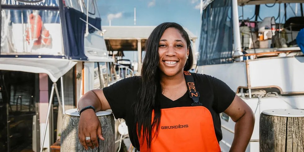 Imani Black, a shellfish and aquaculture biologist, is the creator of Minorities in Aquaculture.