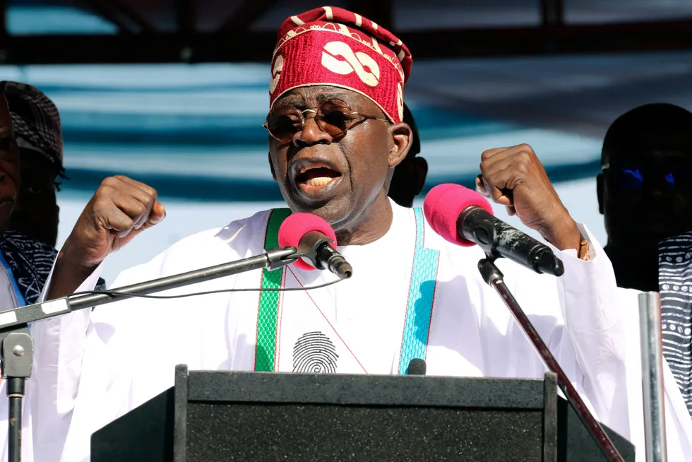 Bola Ahmed Tinubu, President of Nigeria.