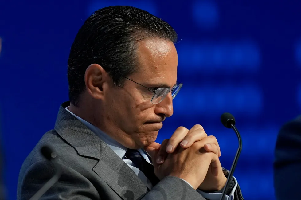 Arbitration: Shell chief executive Wael Sawan.