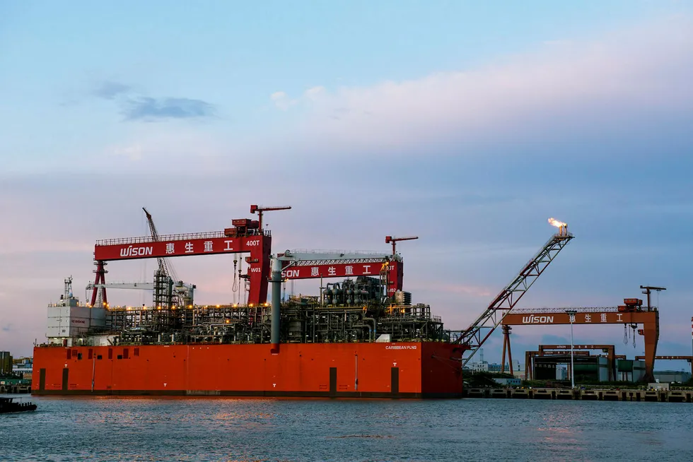 Exmar's Caribbean FLNG