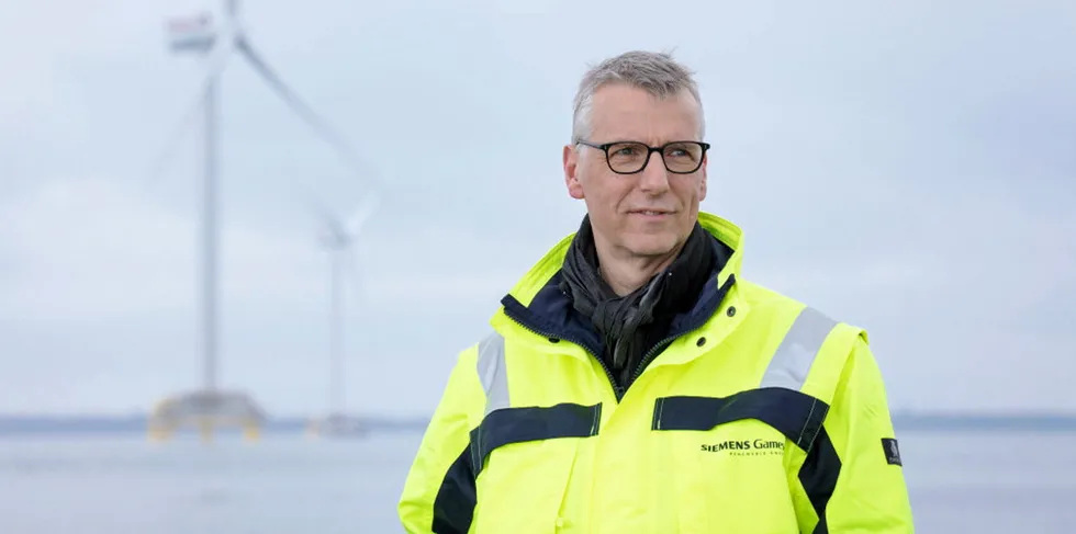 Siemens Gamesa CEO Andreas Nauen.
