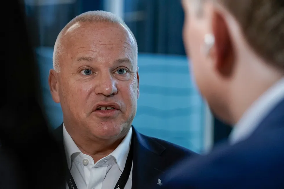 Equinor chief executive Anders Opedal.