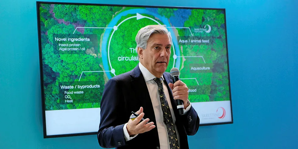 Nutreco Corporate Sustainability Director Jose Villalon hopes businesses will step up and contribute.