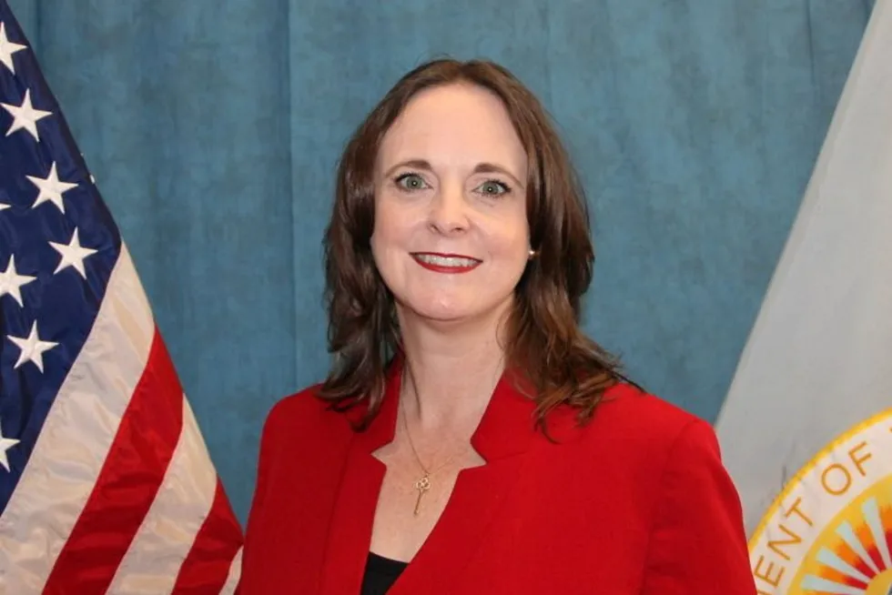 New role: BSEE renewable energy program director Michaela Noble.