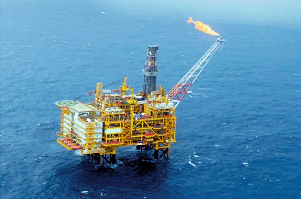 In production: the Shwe (Gold) gas project off Myanmar