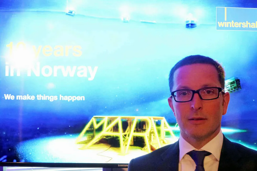 Wintershall chief executive Mario Mehren