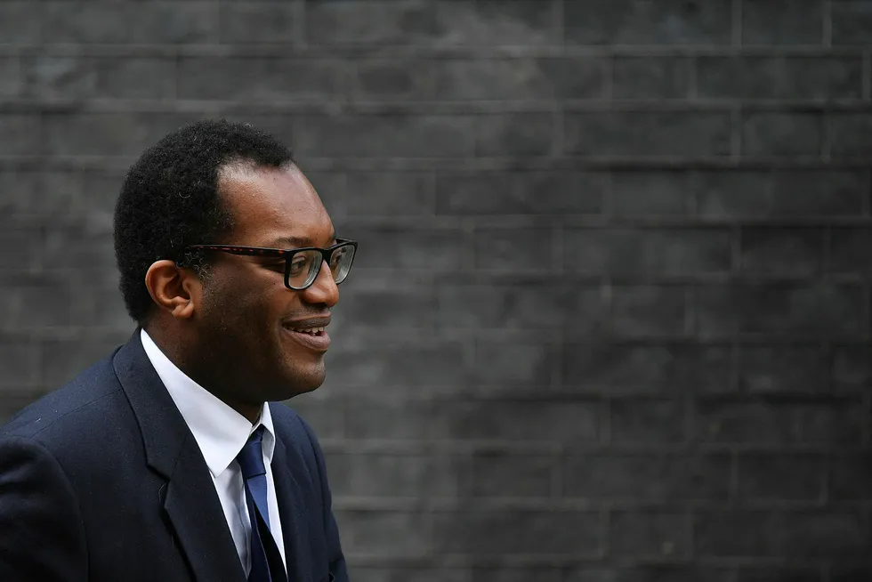 Virtual meeting: for UK Energy Minister Kwasi Kwarteng