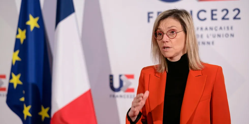 French energy transition minister Agnès Pannier-Runacher