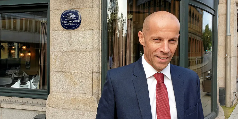 Charles Høstlund, CEO at Norway Royal Salmon.