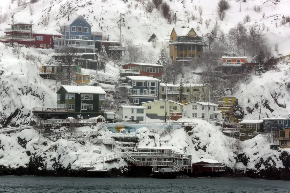Out in the cold: exploration activities have been delayed offshore St John's, the provincial capital of Newfoundland & Labrador, Canada