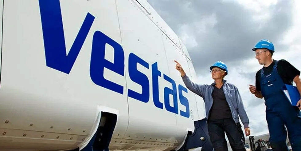 Vestas was rated number-one for installations last year by GWEC.