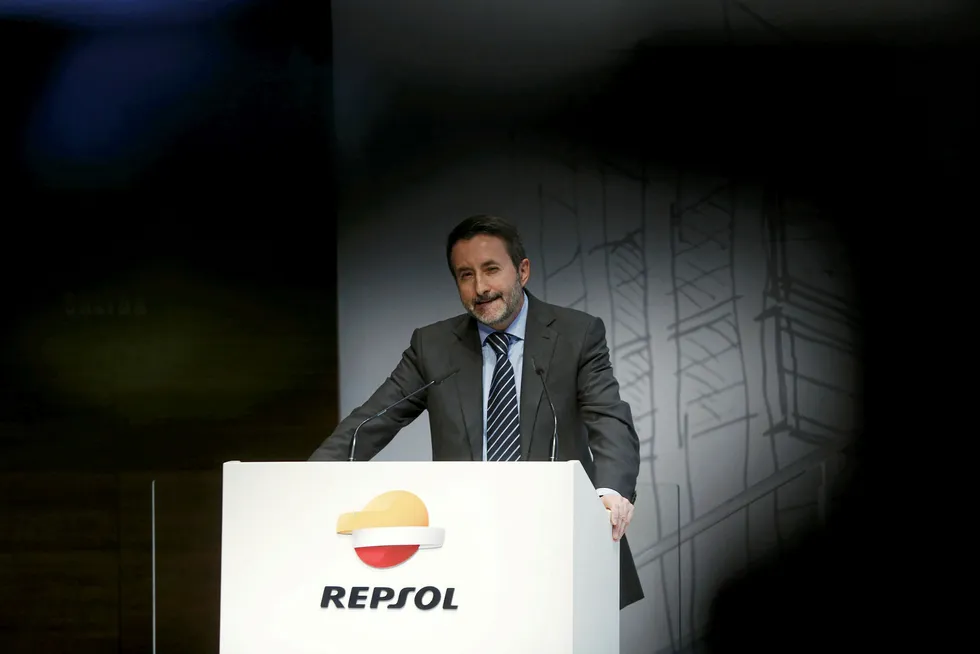 Planning wind farm: Repsol chief executive Josu Jon Imaz