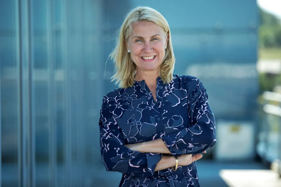Proud mother: Petoro's chief executive Kristin Kragseth