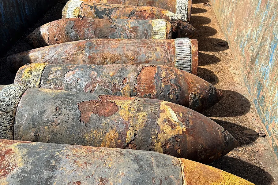 There are estimated to be around half a million items of unexploded ordnance (UXO) in the waters around Great Britain alone as a result of the First and Second World Wars.