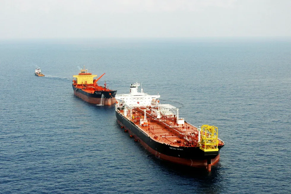 On location: the Pattani Spirit unit at Erawan was previously owned by Teekay Offshore, which is now called Altera Infrastructure