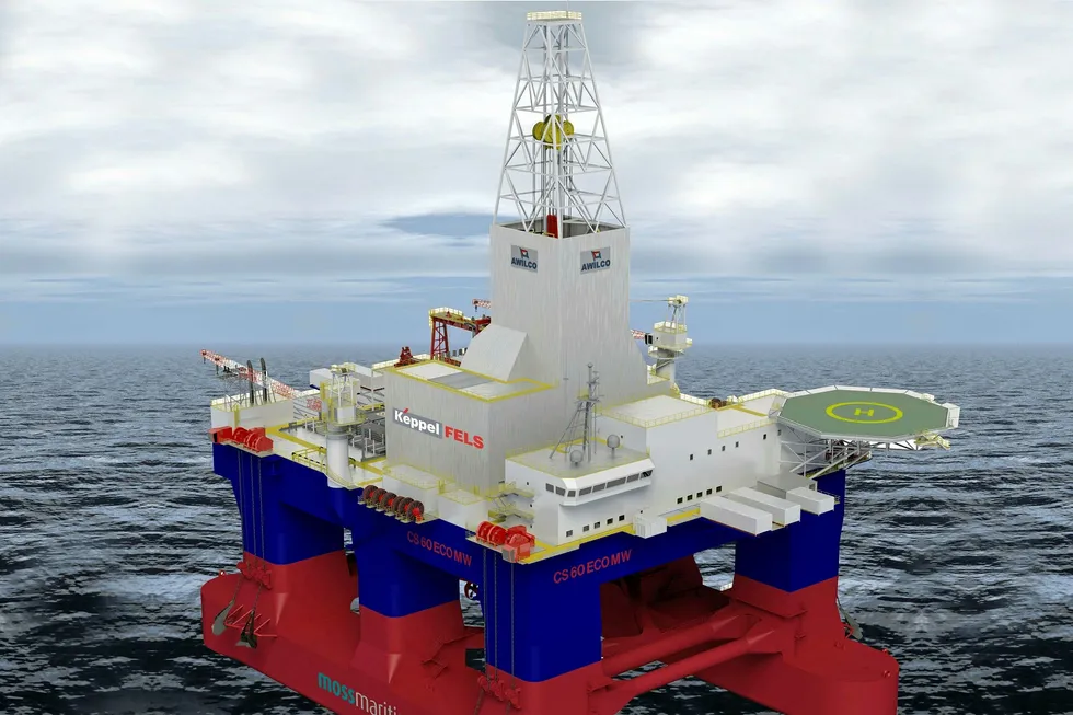 Growing demand: the CS60 ECO MW semisub design