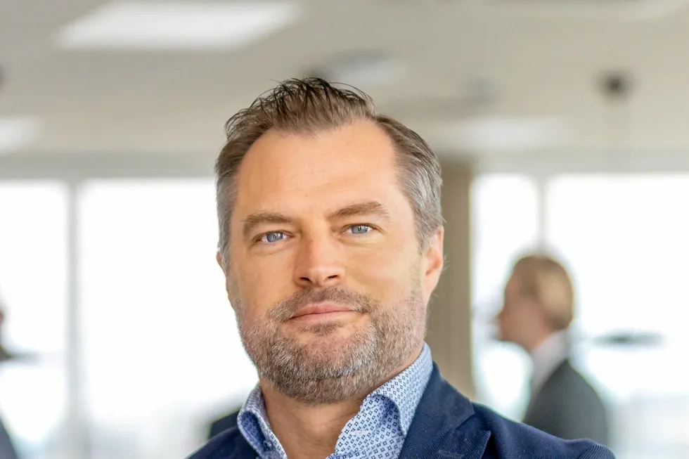 SeaTwirl's chief executive Johan Sandberg