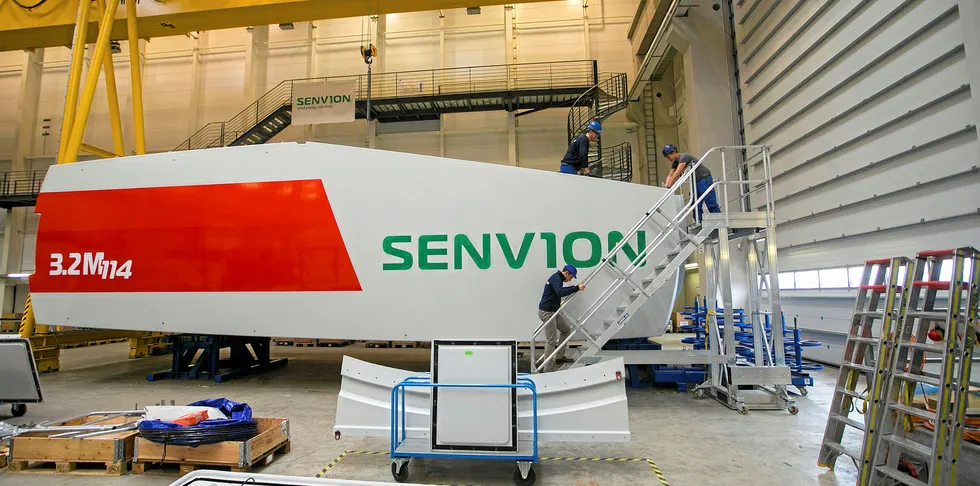 The company was hit by Senvion's insolvency, said administrators.
