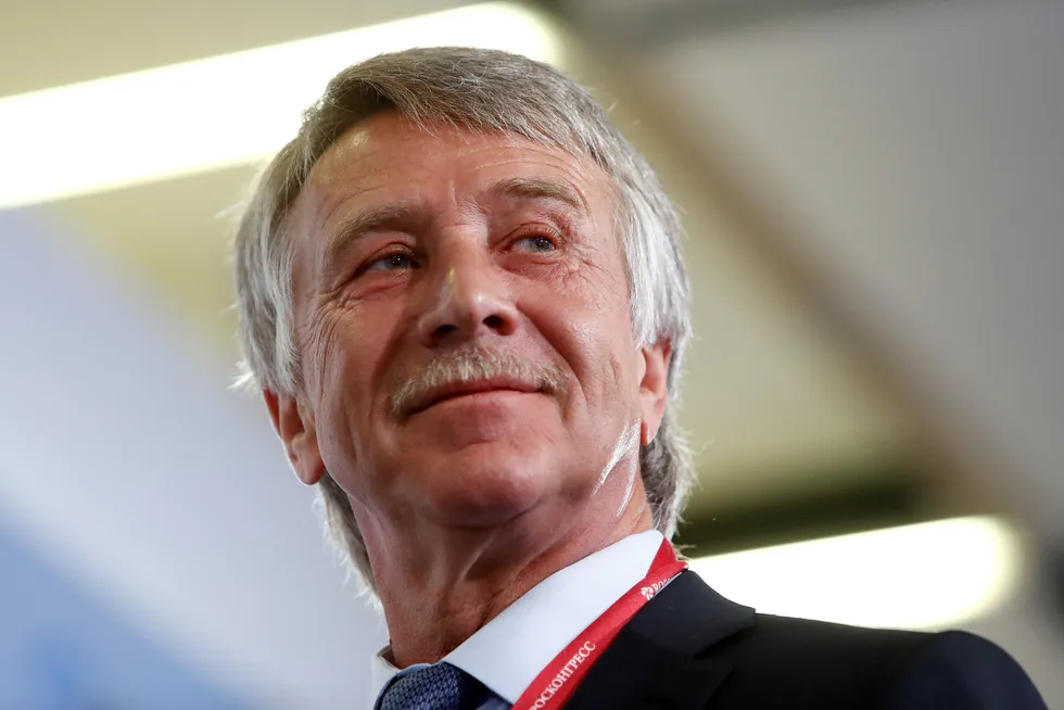 Hopes: Novatek executive chairman Leonid Mikhelson.