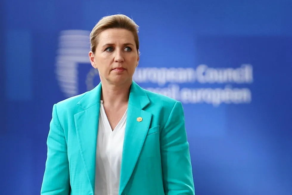 Danish Prime Minister Mette Frederiksen