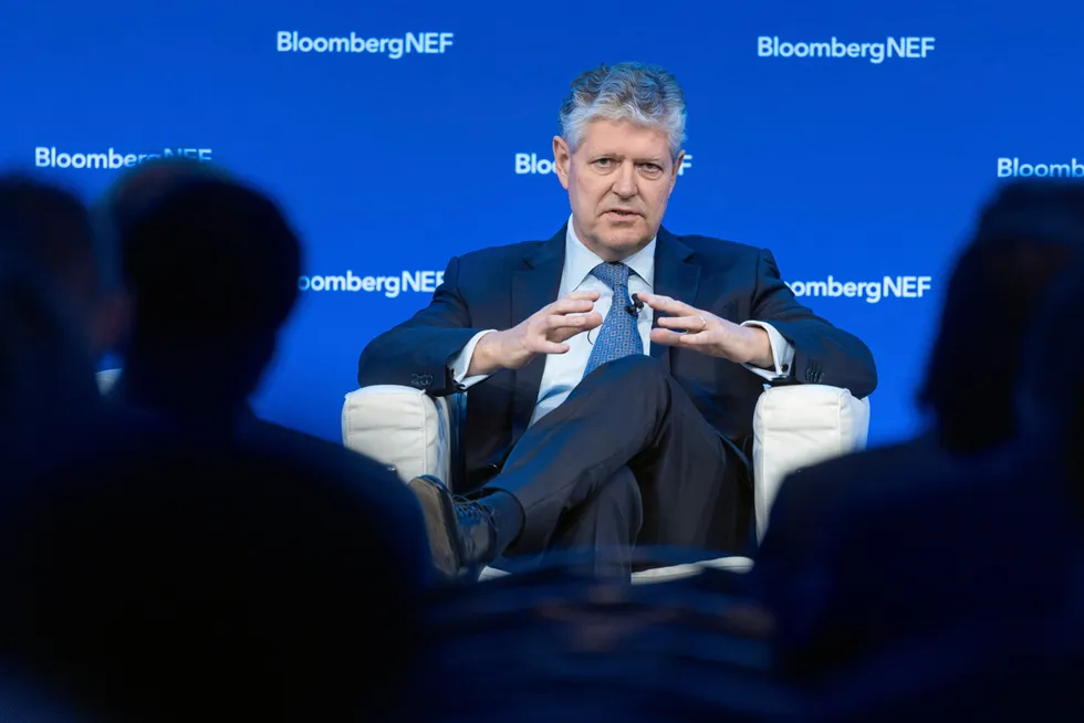 Kosmos Energy chief executive Andrew Inglis from the 2023 BloombergNEF Summit in London.