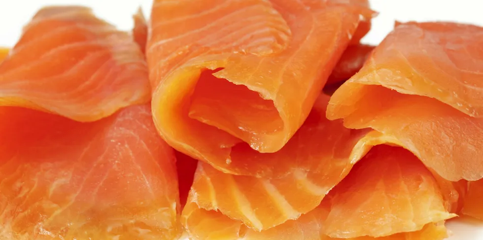 Cold smoked salmon, ready for online shoppers.