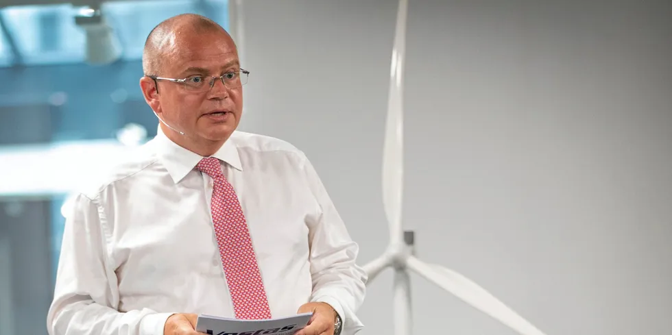 Vestas CEO Henrik Andersen.