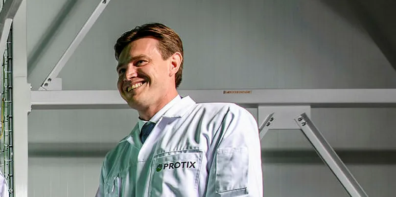 Protix CEO Kees Aarts inaugurated its facility in June 2019.