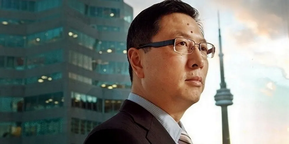 Canadian Solar chief executive Shawn Qu