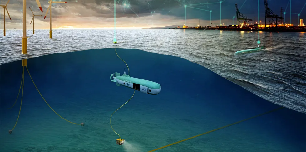 CGI of HonuWorx submersible mothership