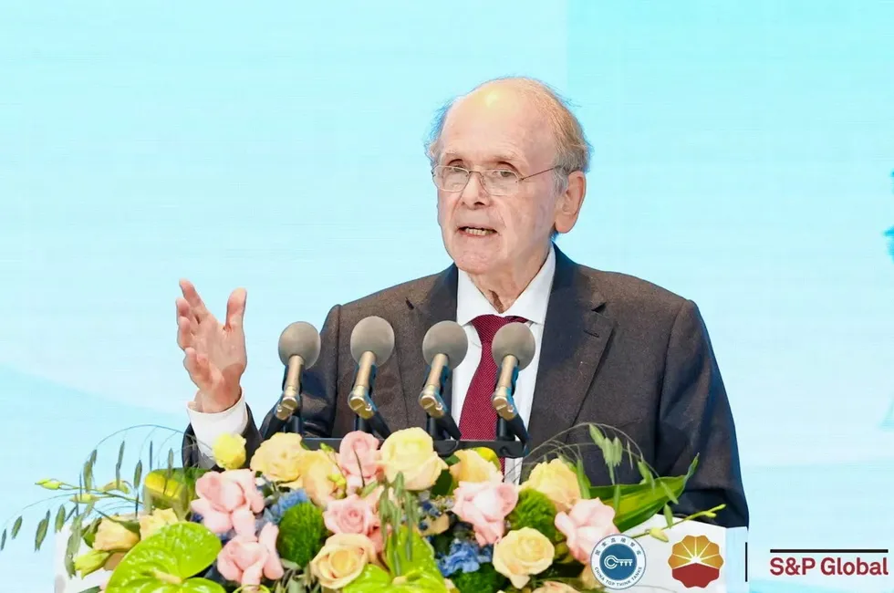 Daniel Yergin speaks at 11th International Energy Executive Forum in Beijing this week.