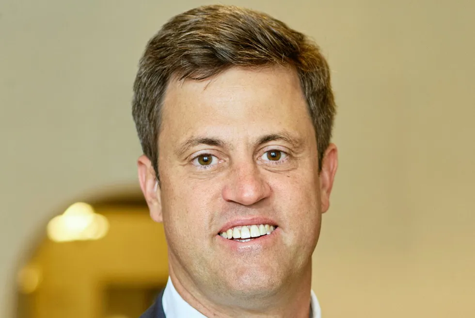 Optimism: Noble Corporation chief executive Robert Eifler