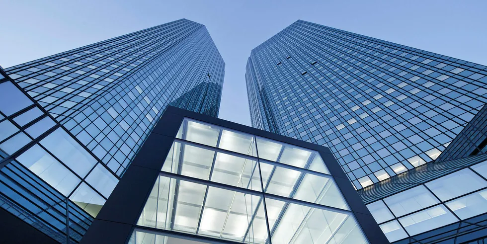 Deutsche Bank headquarters in Frankfurt