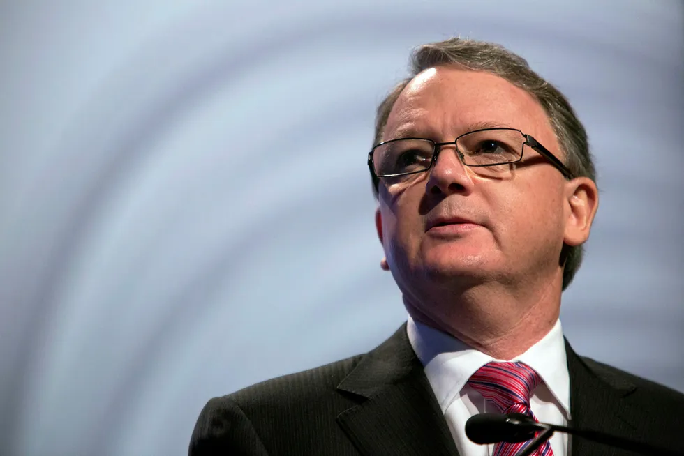 Weighing up options: Woodside chief executive Peter Coleman