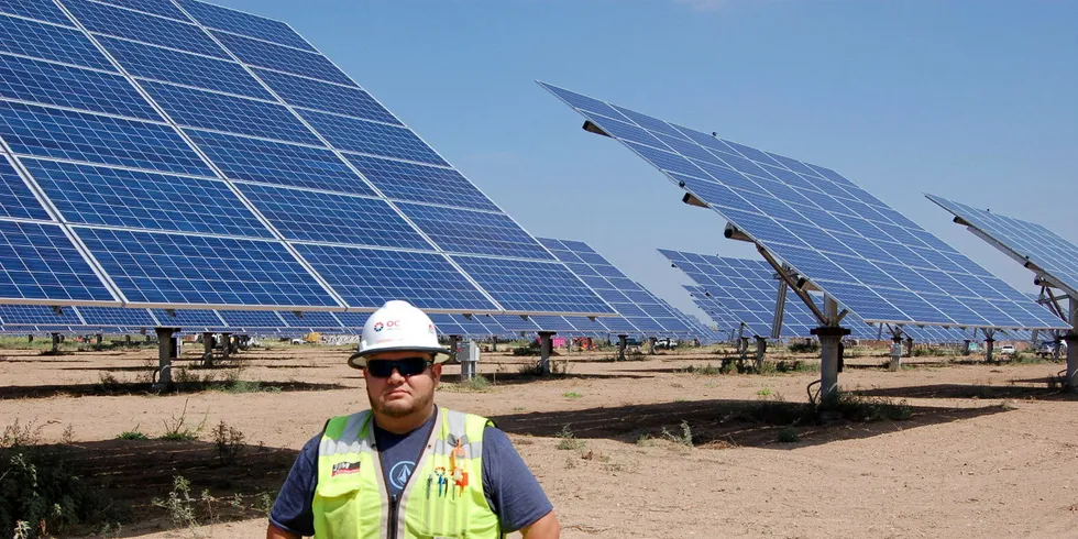 A project site in Bakersfield, Texas