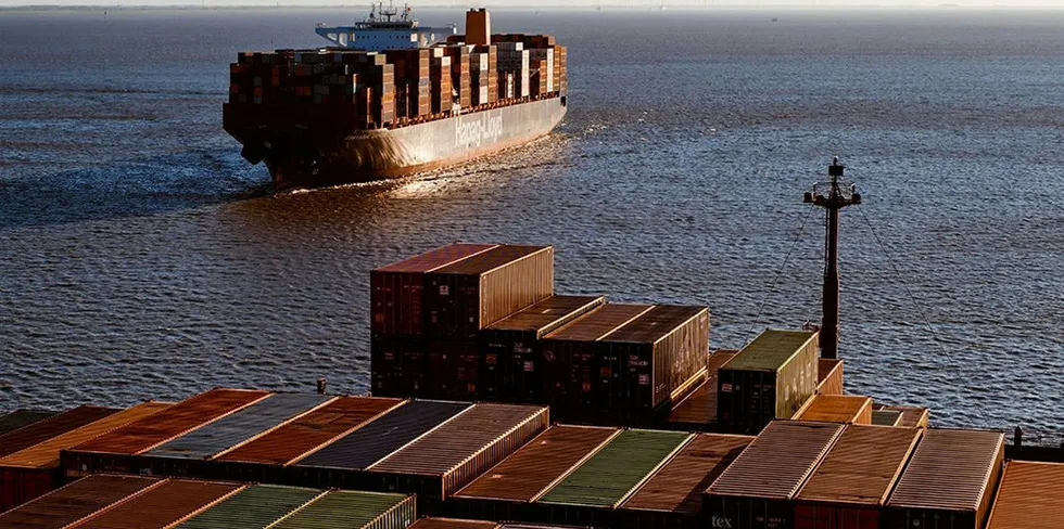 Hapag-Lloyd says all seaworthy containers are being used.