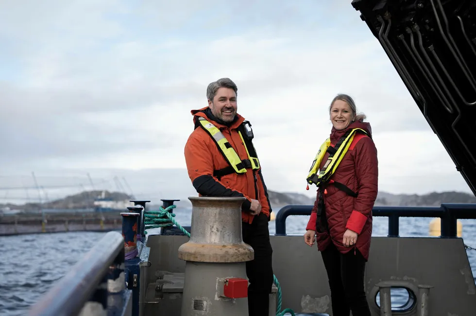 PwC Senior Manager Johan Selle 9to the left) and PwC Partner Hanne Saelemyr Johansen.