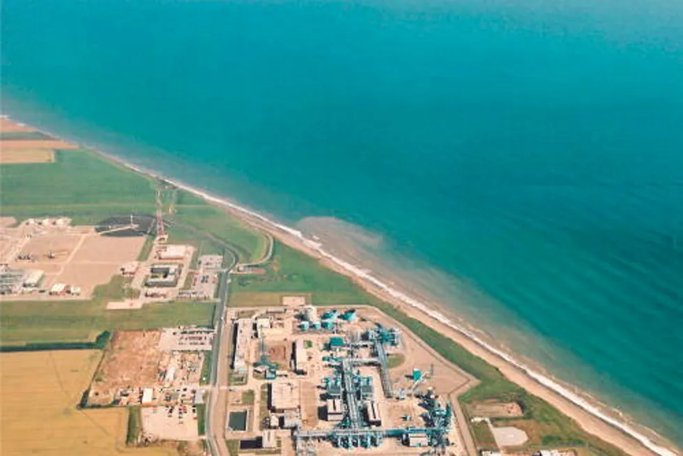 Clean shift: the site consists of three plants, two run by BP and one by Centrica. Photo: BP