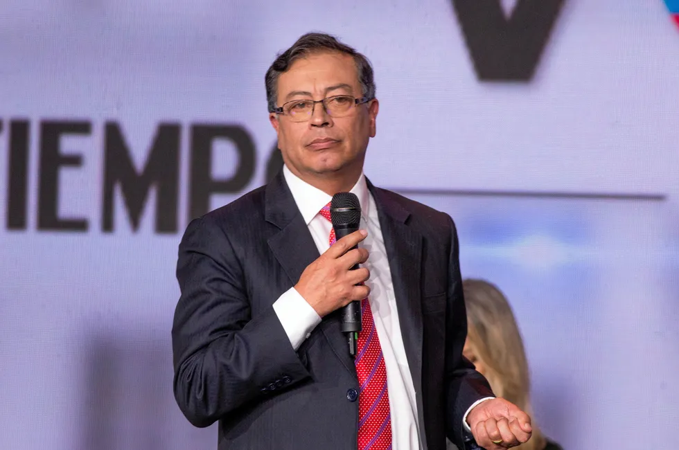 Colombia's President Gustavo Petro has pledged to invest in the energy transition.